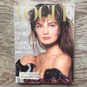 Vogue Magazine September 1986 Paulina Porizkova by Avedon, 704 Pages